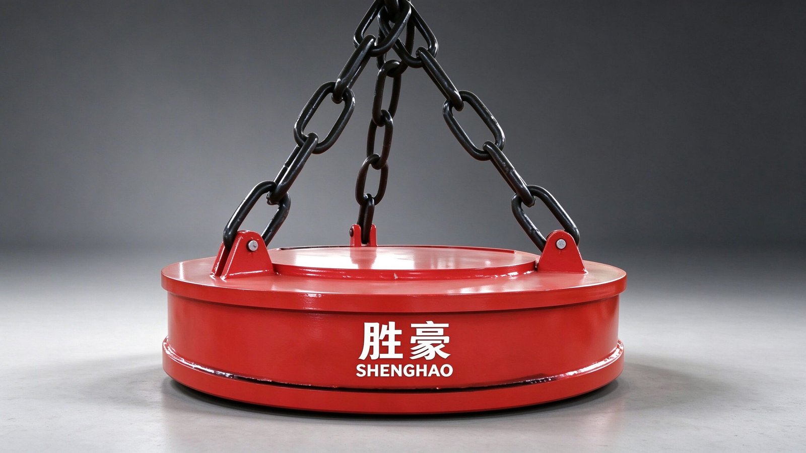 Electric lifting magnet for scrap steel handling