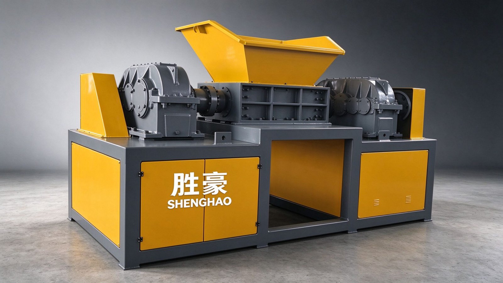 Metal shredder machine for scrap recycling